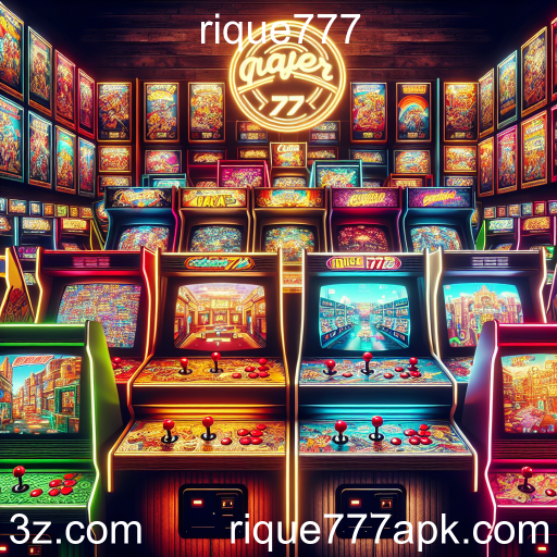 A Magia dos Jogos Arcade no Rique777